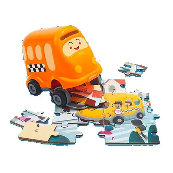 Rompecabezas Bus Escolar