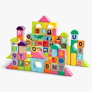 Wooden ABC Animal Blocks
