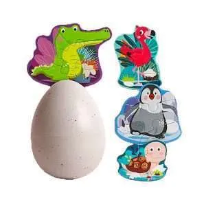 Huevo Rompecabezas Animales
