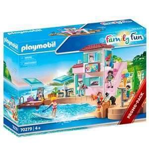 Heladería en el puerto