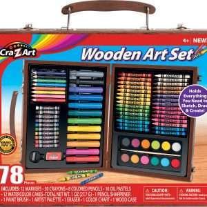 Wooden Art Set Litho Blue Comp