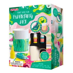 Decora tu taza marmoleada