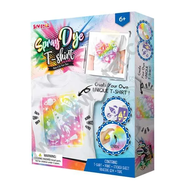 Haz tu camiseta con spray