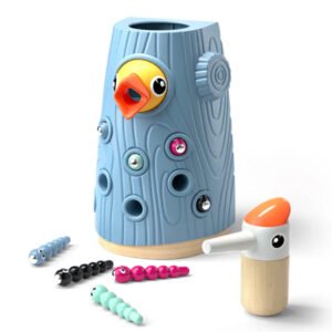 Alimenta al pájaro carpintero