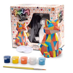 Kit Para Colorear Zorro de Yeso