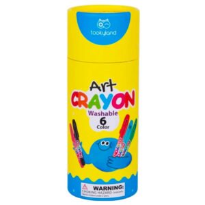 Washable Crayon - 6 Color