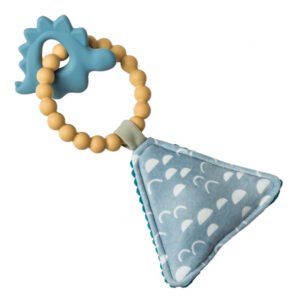 Simply Silicone Soft Squeaker- Dino