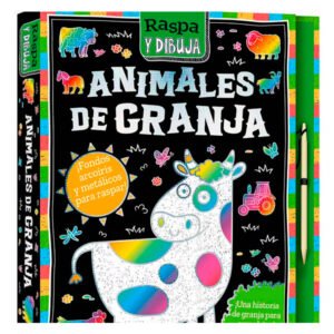 Raspa y Dibuja Animales de Granja