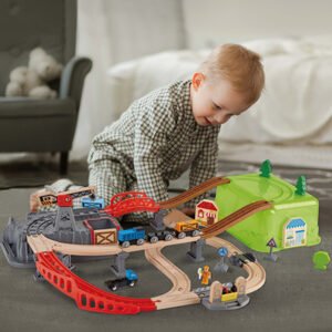 Kit de construcción de ferrocarril