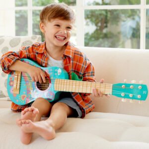 Guitarra de flores