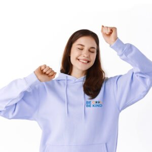 Sudadera con capucha Lila