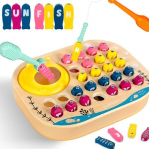 Juego de pesca magnética ABC