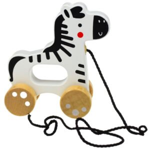 Zebra empuja y sigue