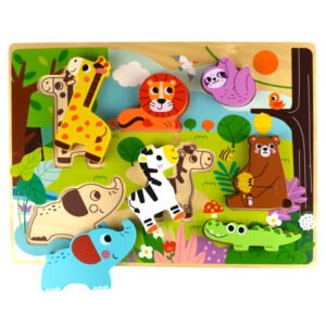Animales de la selva - rompecabezas