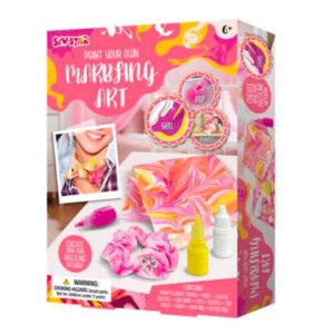 Decora tu pañoleta marmoleada