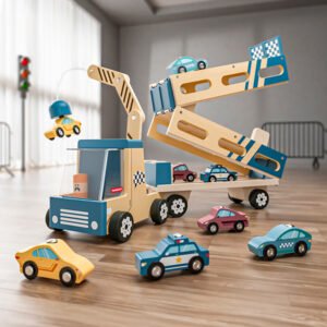 Transportador de coches de carrera