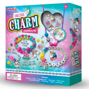 Kit de joyeria: dijes de unicornio
