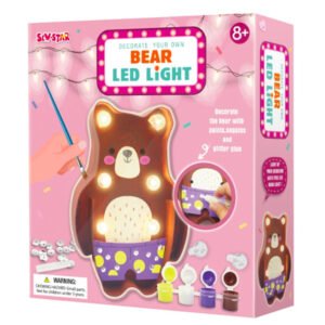 Decora tu lampara led en forma de oso