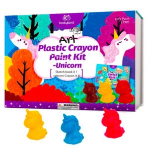 Kit de pintura de crayones con forma de Unicornios