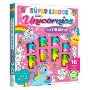 Súper Lindos Unicornios – Colorear