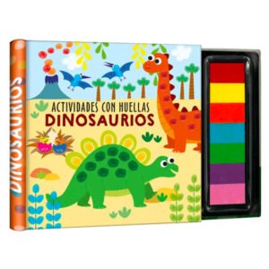 Actividades con huellas Dinosaurios