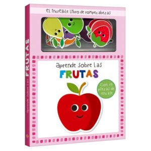 Libro rompecabezas aprende las frutas