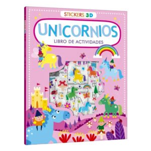 Unicornios Libro de Actividades Stickers 3D