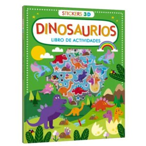 Dinosaurios Libro de Actividades Stickers 3D