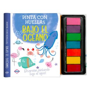 Pinta con Huellas Bajo el Océano