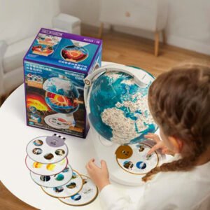 Globo de aprendizaje de exploración geocéntrica